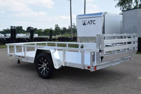 New SPORT HAVEN 6x12 DELUXE SERIES UTILITY TRAILER w/ BI-FOLD RAMP GATE