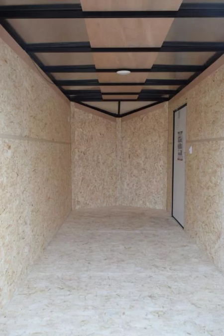 New BRAVO HERO 6x12 *MIDNIGHT EDITION* ENCLOSED CARGO TRAILER - POLYCOR .080 EXTERIOR