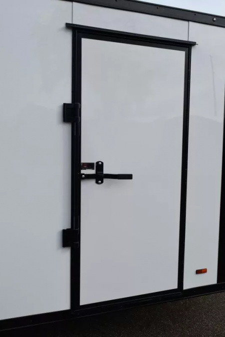 New BRAVO HERO 6x12 *MIDNIGHT EDITION* ENCLOSED CARGO TRAILER - POLYCOR .080 EXTERIOR