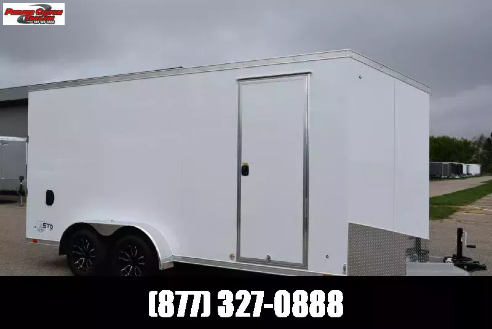 New ATC 7x16 STO 400 ALUMINUM CARGO TRAILER