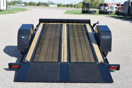 New BND 6x12 TILT BED SCISSOR LIFT EQUIPMENT TRAILER w/ 7000LB AXLE