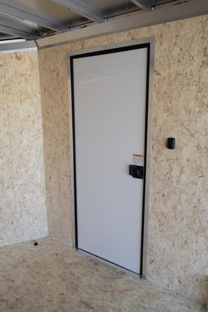 New ATC 7.5x14 STO 400 ALUMINUM CARGO TRAILER w/ BLACK TRIM PACKAGE