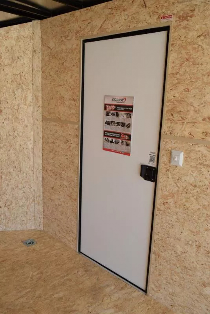 New BRAVO 7x14 SCOUT ENCLOSED CARGO TRAILER *MIDNIGHT EDITION*