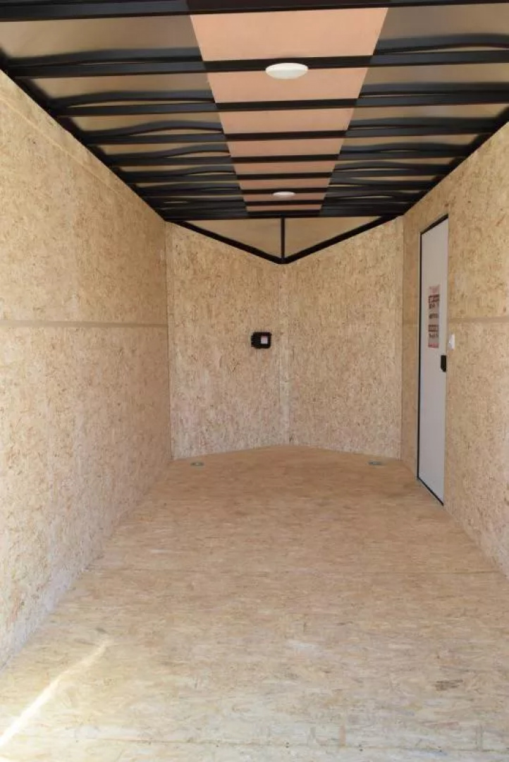 New BRAVO 7x14 SCOUT ENCLOSED CARGO TRAILER *MIDNIGHT EDITION*