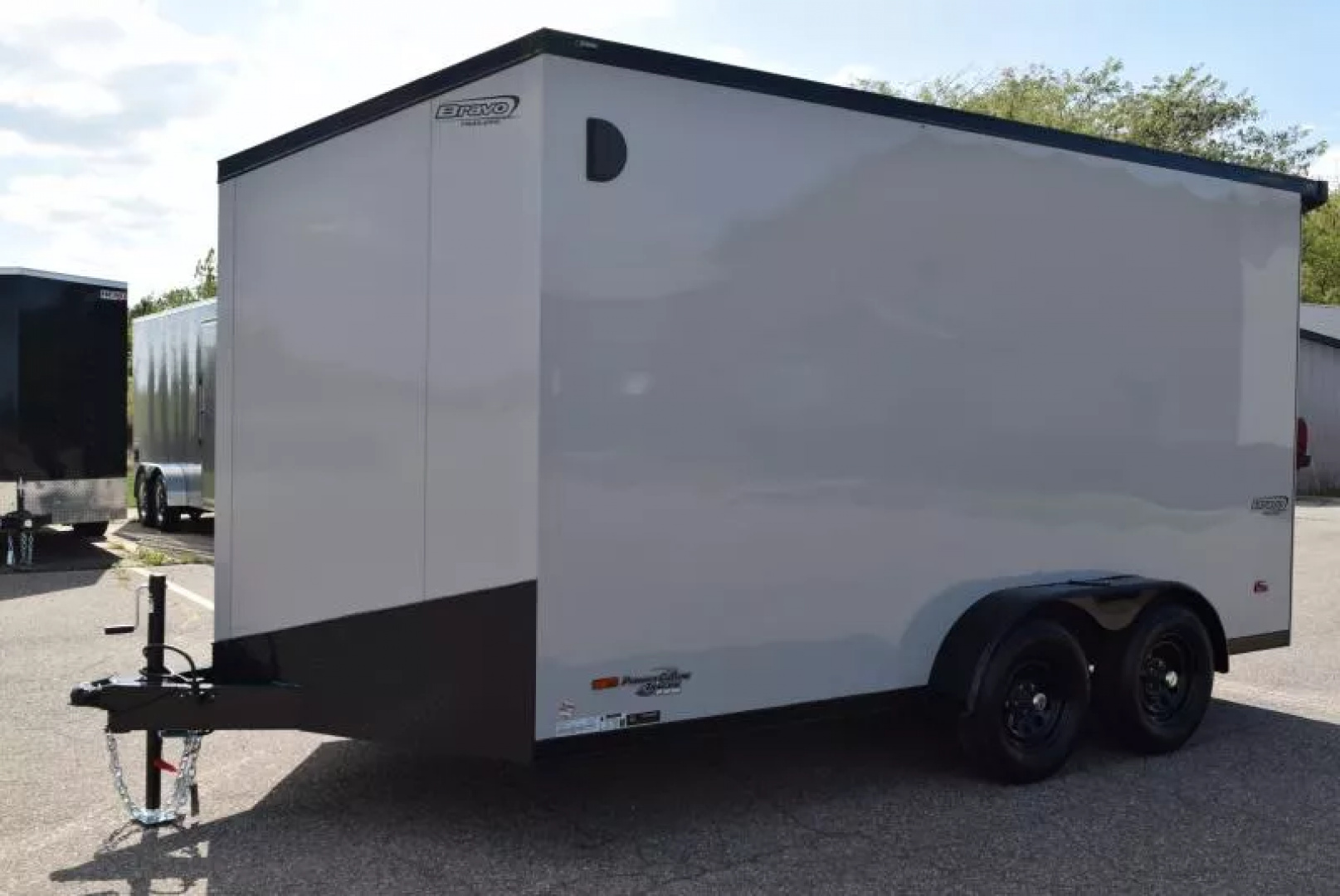 New BRAVO 7x14 SCOUT ENCLOSED CARGO TRAILER *MIDNIGHT EDITION*