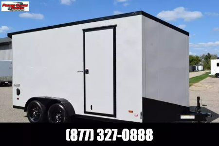 New BRAVO 7x14 SCOUT ENCLOSED CARGO TRAILER *MIDNIGHT EDITION*