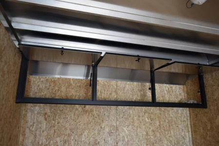 Used PRE-OWNED 2023 BRAVO 8.5x28 SILVER STAR ALUMINUM ENCLOSED CAR HAULER