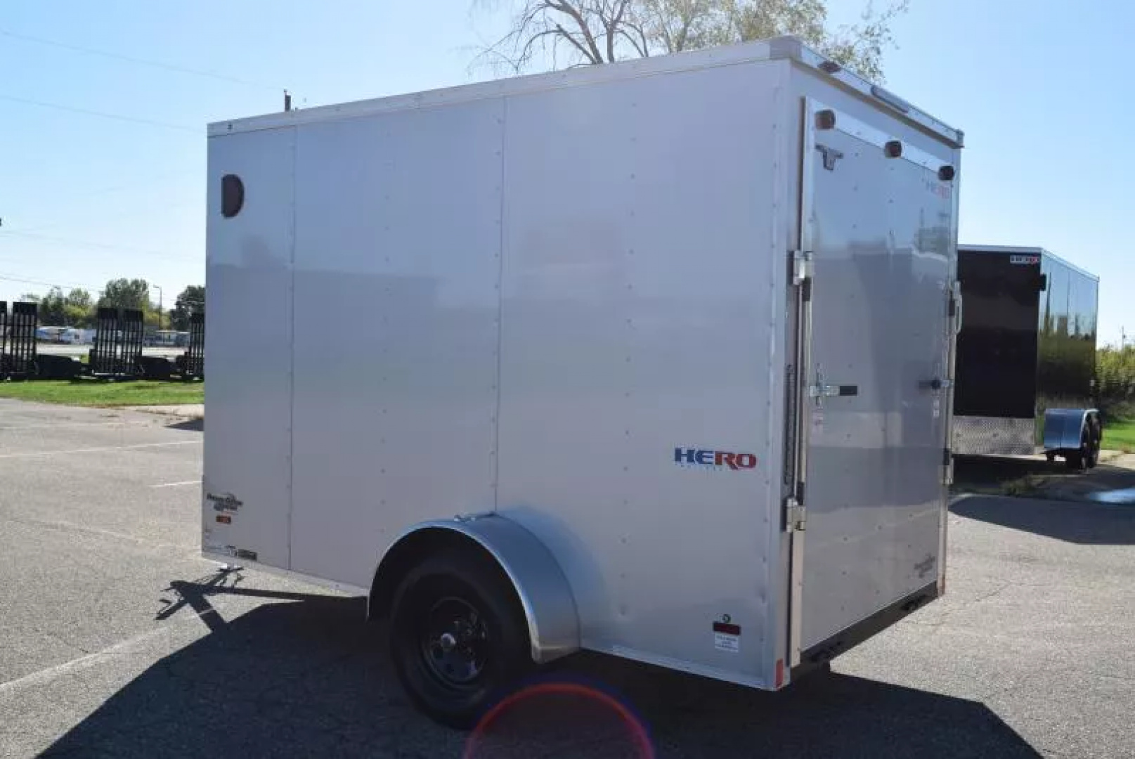 New BRAVO HERO 6x10 ENCLOSED CARGO TRAILER