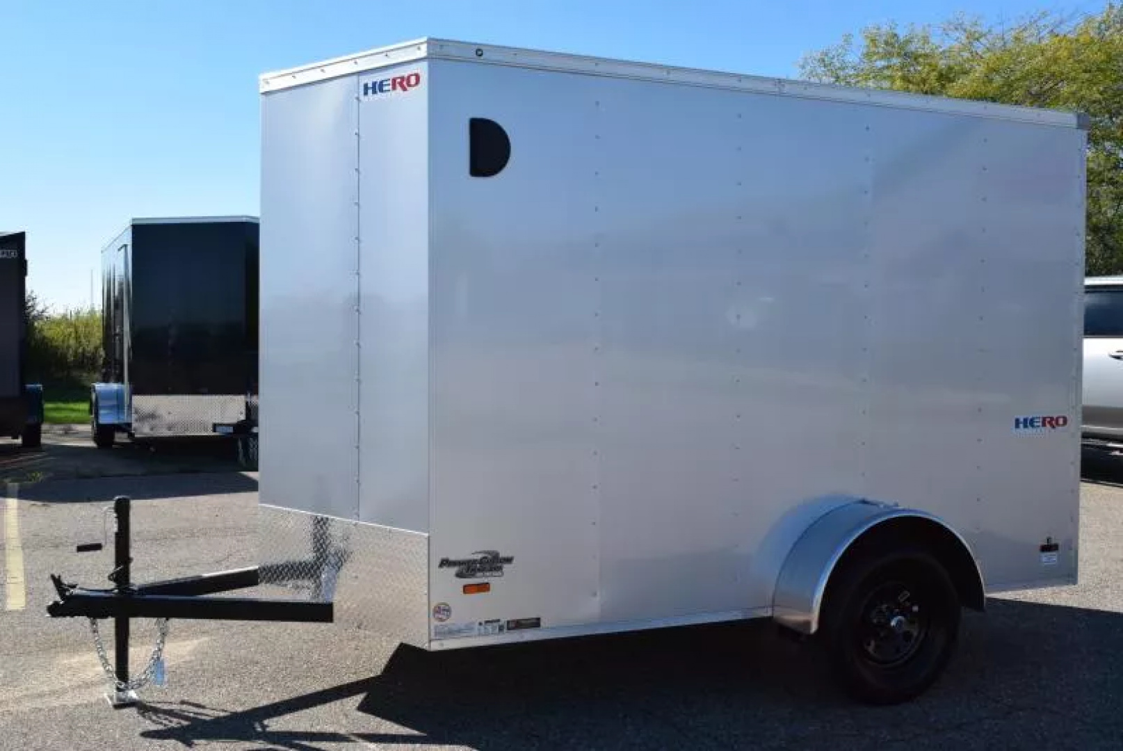 New BRAVO HERO 6x10 ENCLOSED CARGO TRAILER