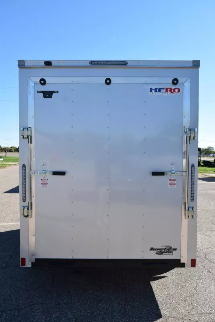 New BRAVO HERO 6x10 ENCLOSED CARGO TRAILER