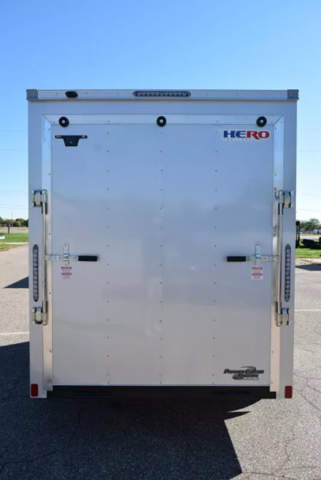 New BRAVO HERO 6x10 ENCLOSED CARGO TRAILER
