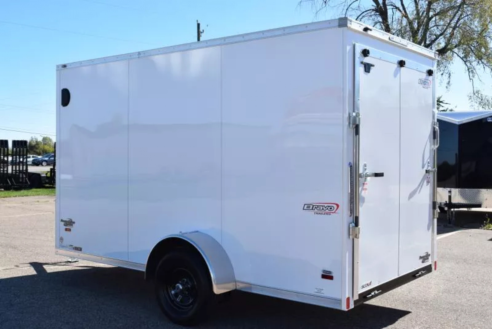 New BRAVO 6x12 SCOUT ENCLOSED CARGO TRAILER