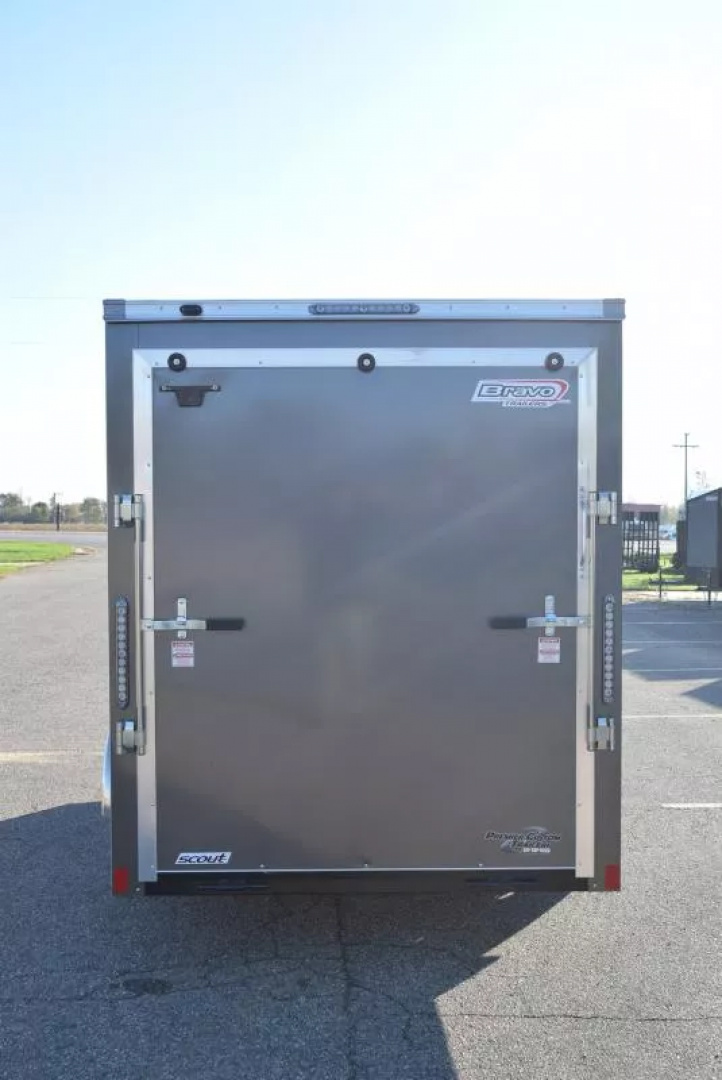 New BRAVO 6x12 SCOUT ENCLOSED CARGO TRAILER