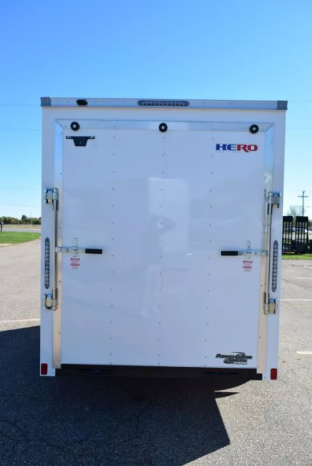 New BRAVO HERO 6x10 ENCLOSED CARGO TRAILER
