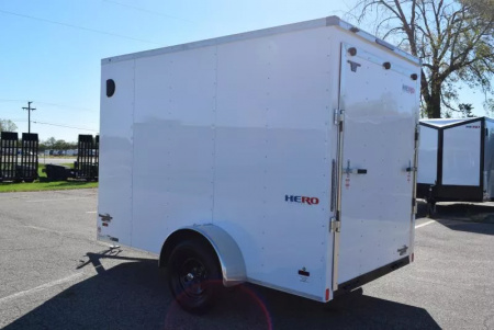 New BRAVO HERO 6x10 ENCLOSED CARGO TRAILER