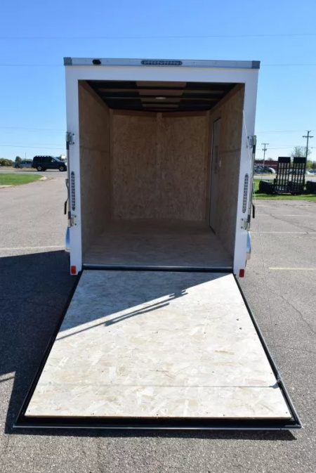 New BRAVO HERO 6x10 ENCLOSED CARGO TRAILER
