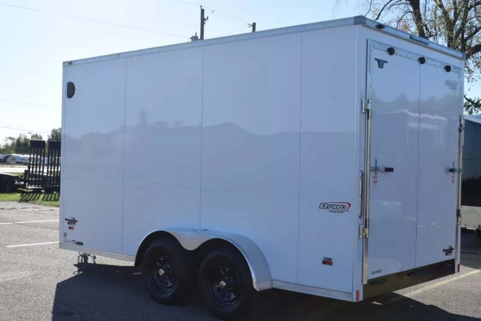 New BRAVO 7x14 SCOUT ENCLOSED CARGO TRAILER