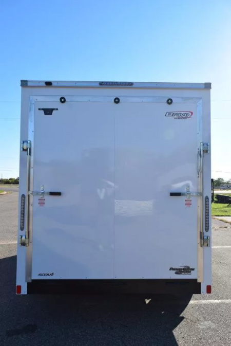 New BRAVO 7x14 SCOUT ENCLOSED CARGO TRAILER