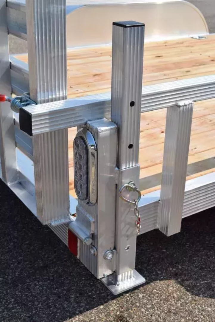 New SPORT HAVEN 7x14 OPEN UTILITY TRAILER W/ HD REAR RAMP GATE