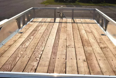 New SPORT HAVEN 7x16 OPEN UTILITY TRAILER W/ HD REAR RAMP GATE