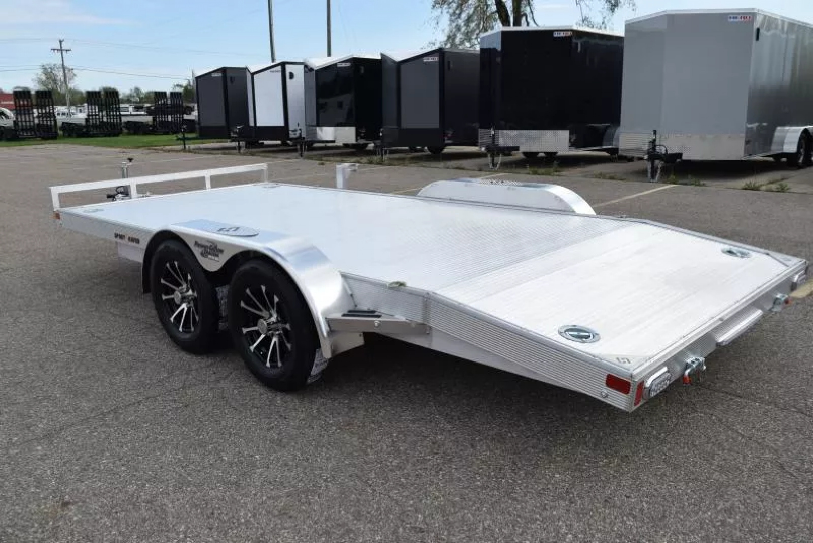 New SPORT HAVEN 16' PREMIUM SERIES ALUMINUM OPEN CAR HAULER - 7K GVWR