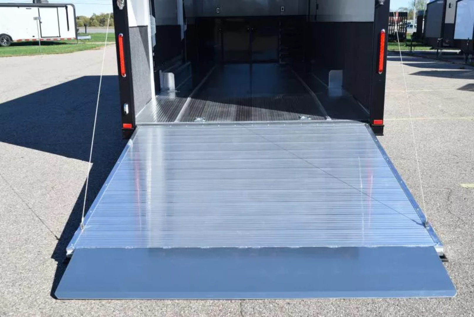 New INTECH 8.5x24 LITE SERIES ALL ALUMINUM RACE HAULER