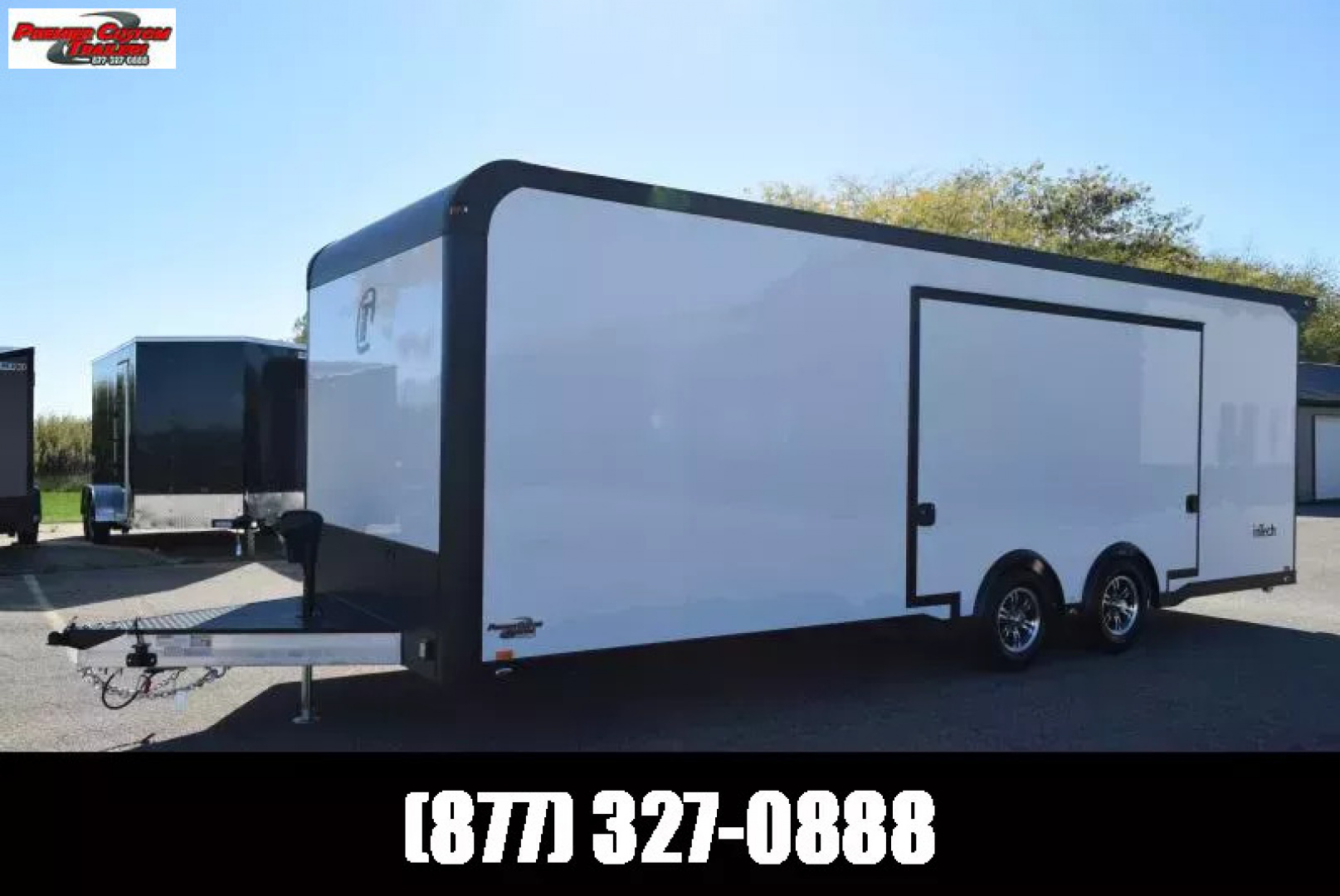 New INTECH 8.5x24 LITE SERIES ALL ALUMINUM RACE HAULER