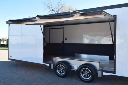 New INTECH 8.5x24 LITE SERIES ALL ALUMINUM RACE HAULER