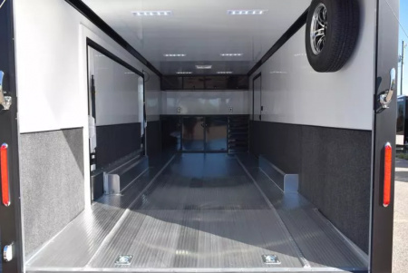 New INTECH 8.5x24 LITE SERIES ALL ALUMINUM RACE HAULER