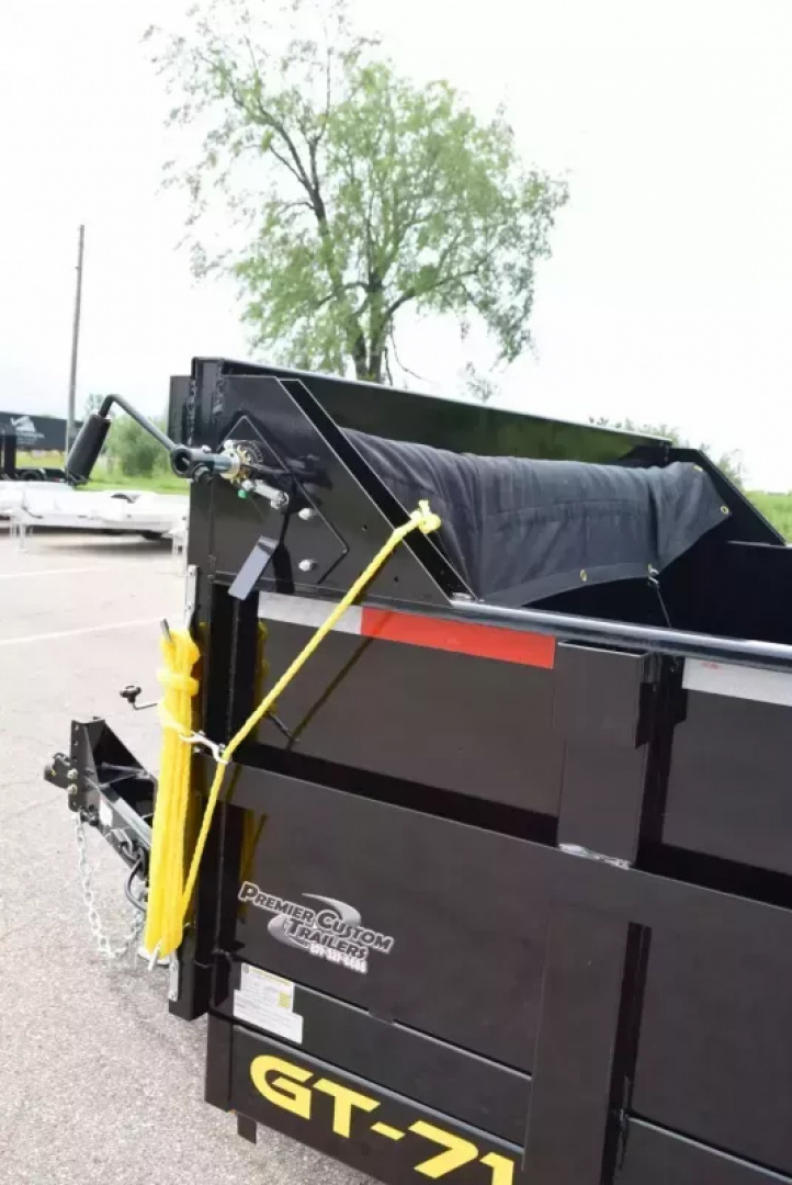 New GRIFFIN 7x14 14K DUMP TRAILER w/ TELESCOPING CYLINDER