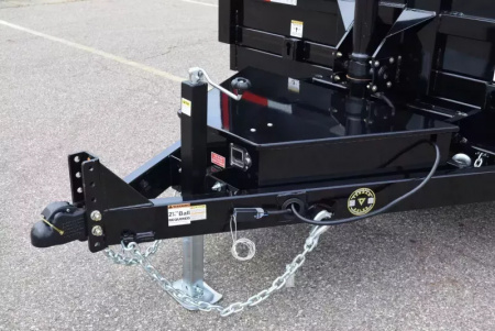 New GRIFFIN 7x14 14K DUMP TRAILER w/ TELESCOPING CYLINDER