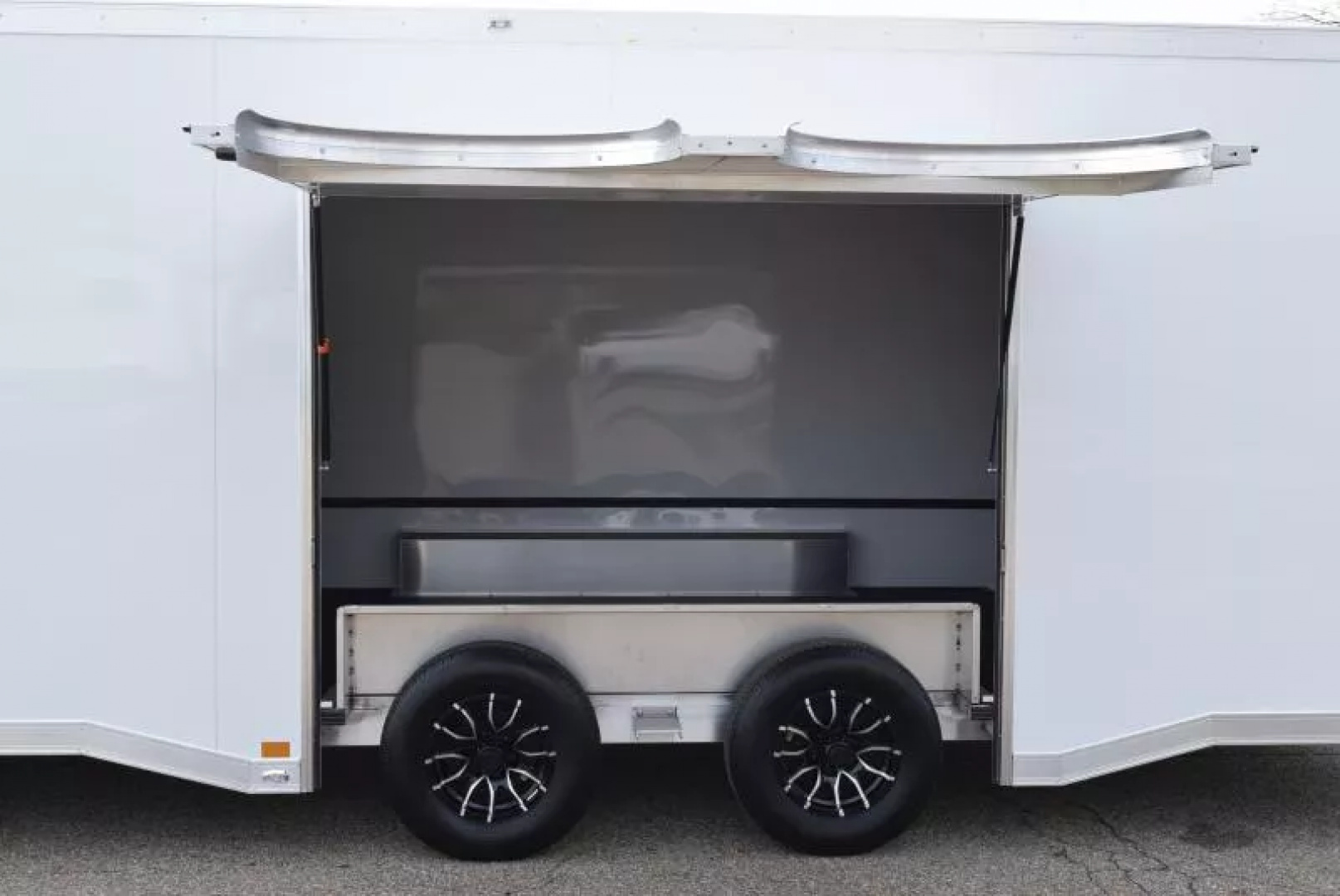 New ATC 8.5x24' ROM 450 RACE HAULER w/ PREMIUM ESCAPE DOOR & LIFETRAC SYSTEM