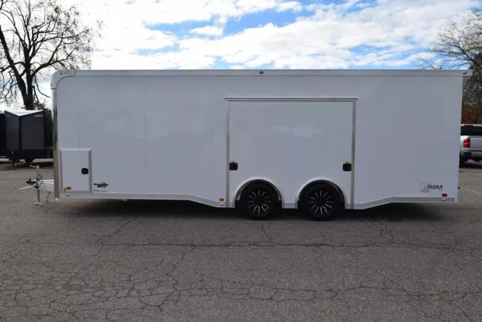 New ATC 8.5x24' ROM 450 RACE HAULER w/ PREMIUM ESCAPE DOOR & LIFETRAC SYSTEM