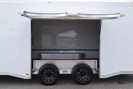 New ATC 8.5x24' ROM 450 RACE HAULER w/ PREMIUM ESCAPE DOOR & LIFETRAC SYSTEM