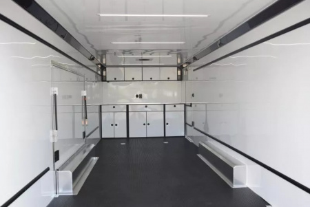 New ATC 8.5x24' ROM 450 RACE HAULER w/ PREMIUM ESCAPE DOOR & LIFETRAC SYSTEM