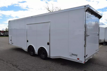 New ATC 8.5x24' ROM 450 RACE HAULER w/ PREMIUM ESCAPE DOOR & LIFETRAC SYSTEM