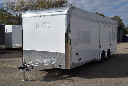 New ATC 8.5x24' ROM 450 RACE HAULER w/ PREMIUM ESCAPE DOOR & LIFETRAC SYSTEM