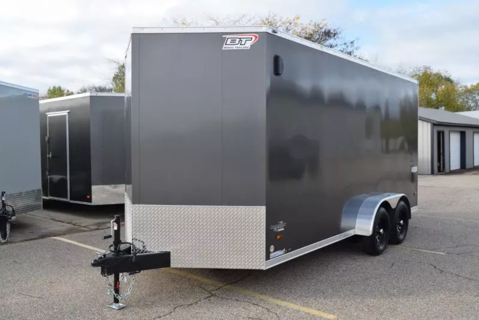 New BRAVO 7x16 SCOUT ENCLOSED CARGO TRAILER