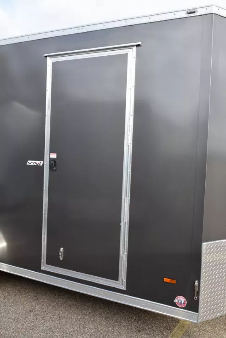 New BRAVO 7x16 SCOUT ENCLOSED CARGO TRAILER