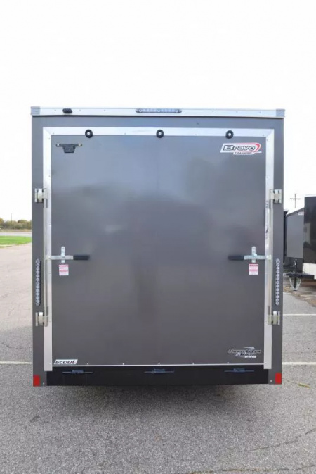 New BRAVO 7x16 SCOUT ENCLOSED CARGO TRAILER