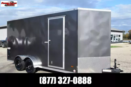 New BRAVO 7x16 SCOUT ENCLOSED CARGO TRAILER