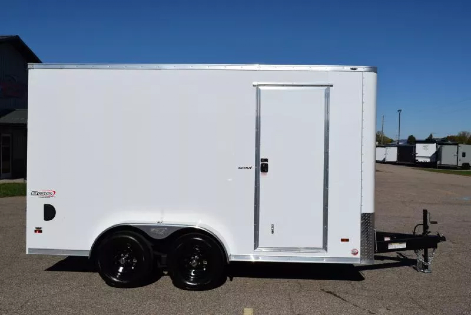New BRAVO 7x14 SCOUT ENCLOSED CARGO TRAILER