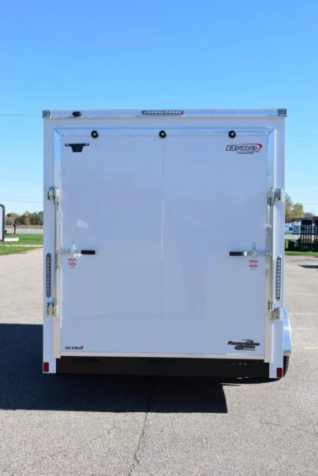 New BRAVO 7x14 SCOUT ENCLOSED CARGO TRAILER