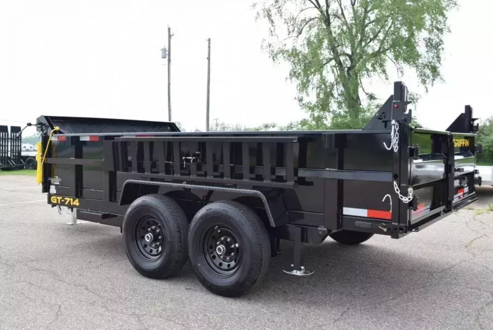 New GRIFFIN 7x14 14K LOW PRO DUMP TRAILER