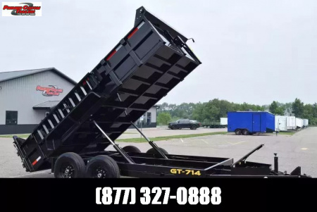 New GRIFFIN 7x14 14K LOW PRO DUMP TRAILER