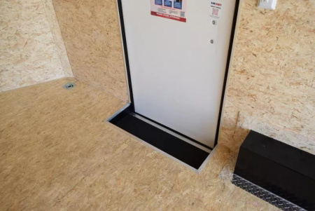 New BRAVO HERO 8.5x16 ENCLOSED CARGO TRAILER - 7k GVWR - .080 POLYCOR EXTERIOR *MIDNIGHT PACKAGE*