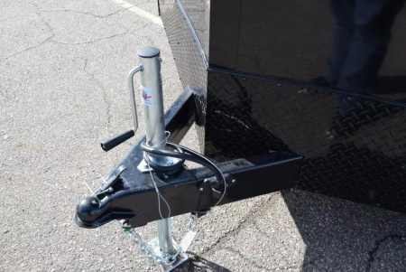 New BRAVO HERO 8.5x16 ENCLOSED CARGO TRAILER - 7k GVWR - .080 POLYCOR EXTERIOR *MIDNIGHT PACKAGE*