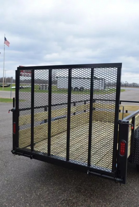 New BND 5x10 UTILITY TRAILER w/ 3-BOARD SIDES