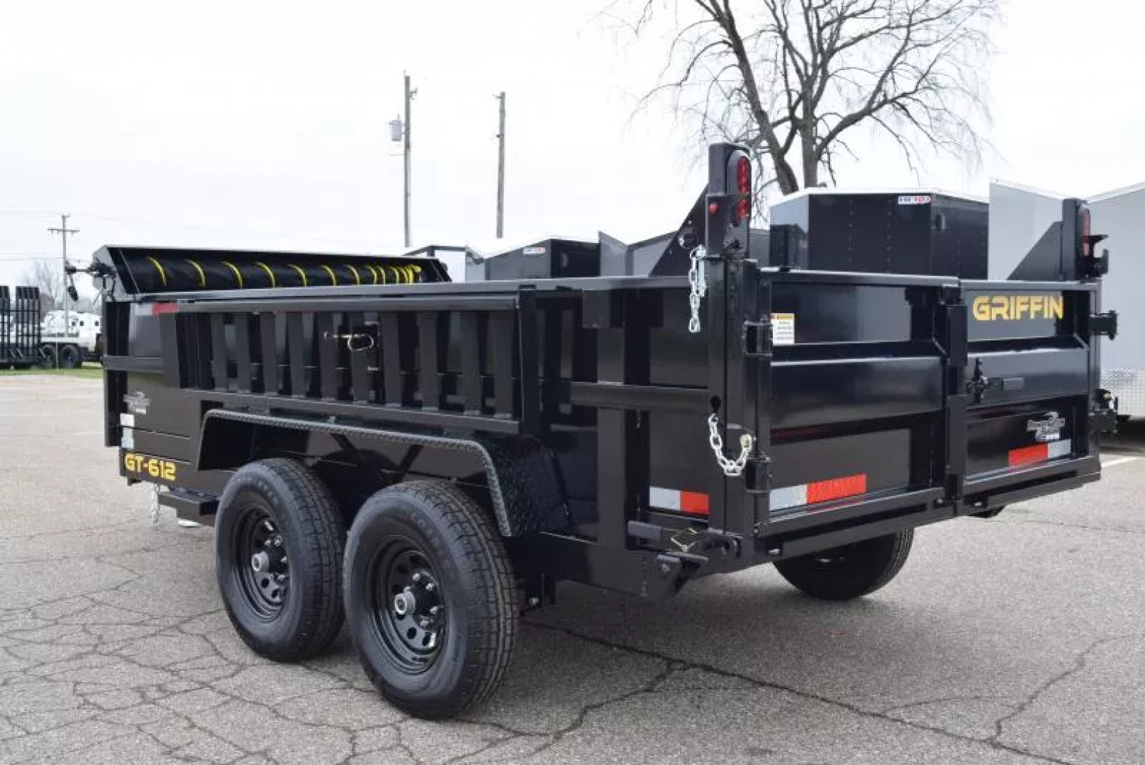 New GRIFFIN 6 X 12 10K Low Pro Dump Trailer