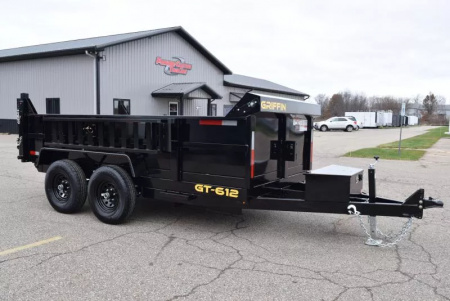 New GRIFFIN 6 X 12 10K Low Pro Dump Trailer
